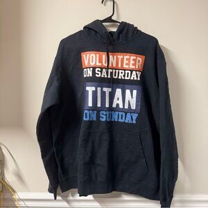 Port and Company Black Sweatshirt Hoodie